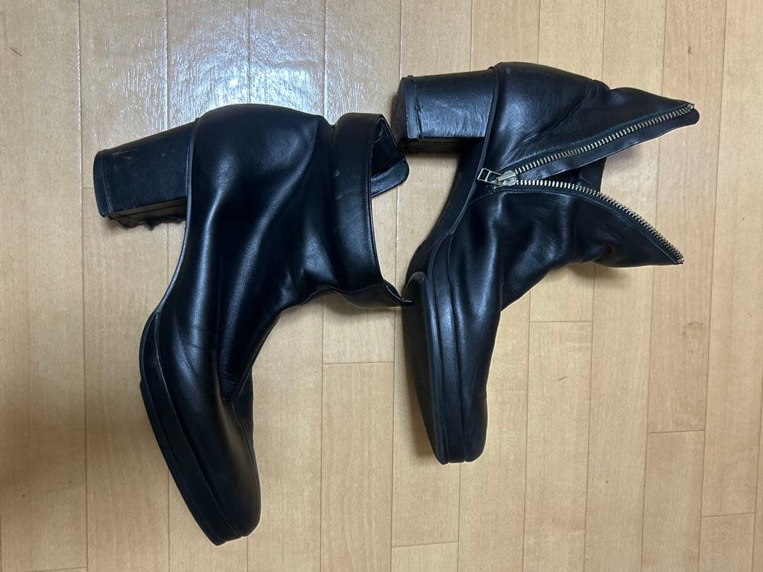 banal chic bizarre ヒールブーツ レザー