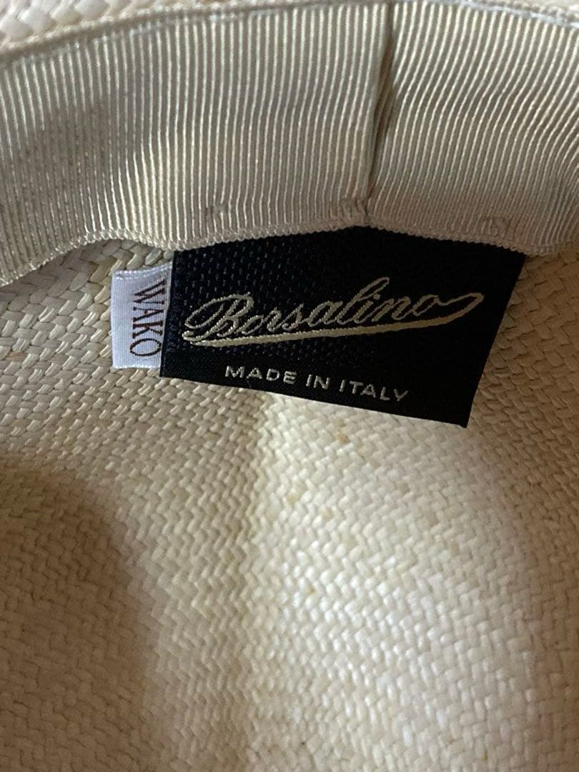Borsalino ボルサリーノ ストローハット