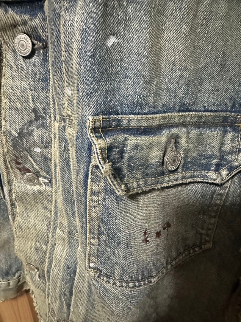 セントマイケル ベルベルジン デニムジャケット