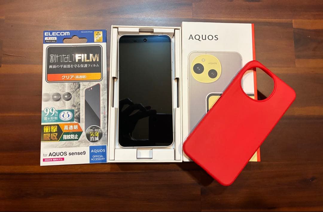 AQUOS sense9 256GB グレージュ【SIMフリー】＋新品フィルム