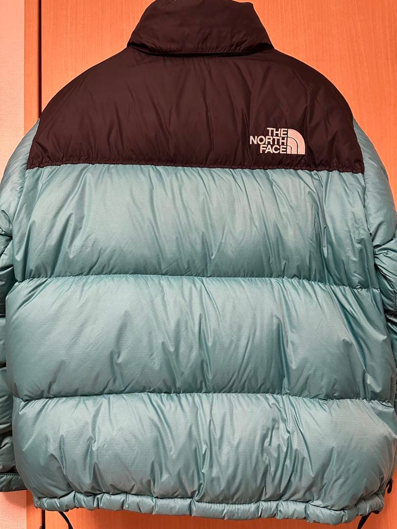 THE NORTH FACE ダウンジャケット ミントグリーン/黒