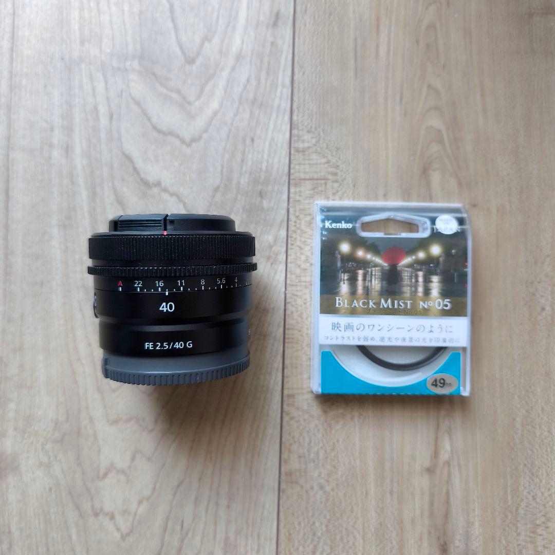 【ブラックミスト付き】SONY FE 40mm F2.5G SEL40F25G