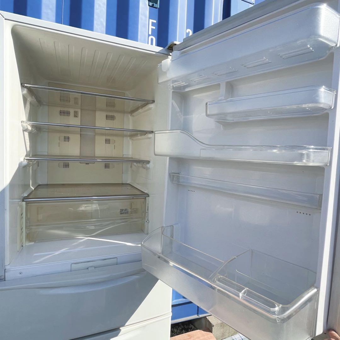 設置取付まで無料✨三菱 大容量ファミリーサイズ ホワイト冷蔵庫