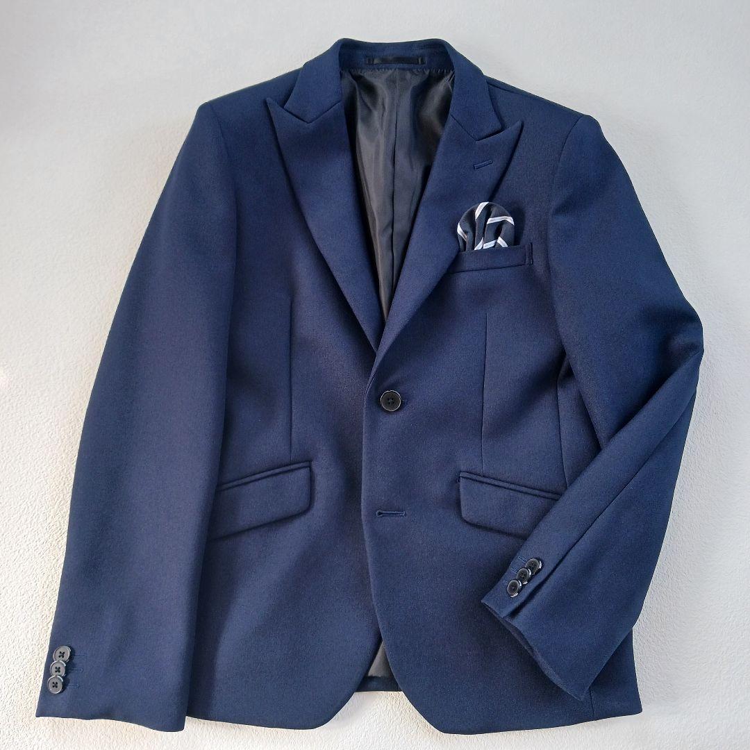 ダブルエフバイワンダーファクトリー　男の子160　フォーマルスーツセットアップ