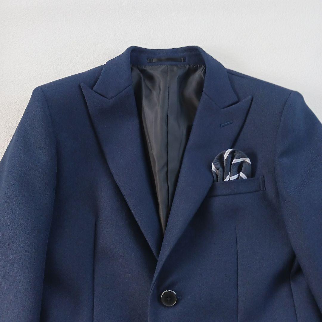 ダブルエフバイワンダーファクトリー　男の子160　フォーマルスーツセットアップ