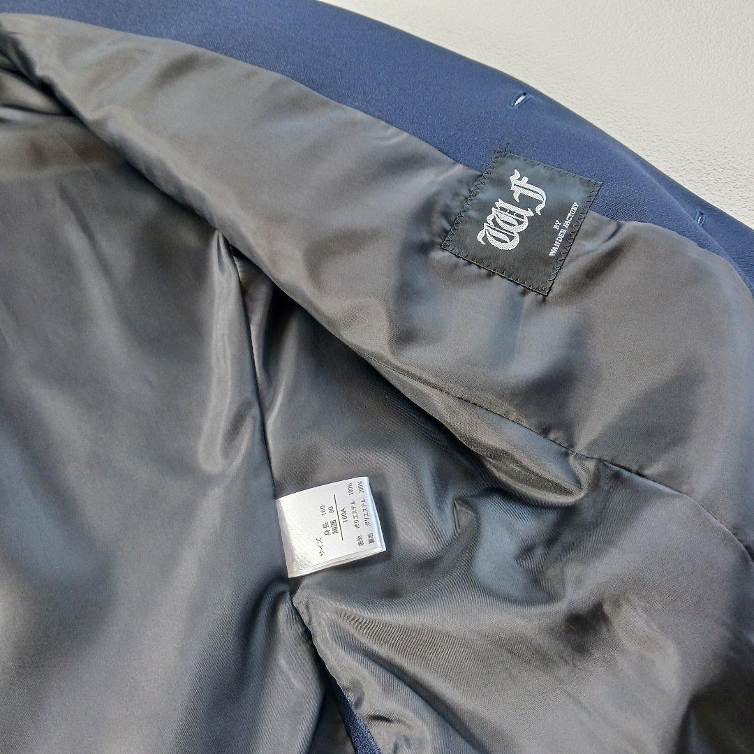 ダブルエフバイワンダーファクトリー　男の子160　フォーマルスーツセットアップ