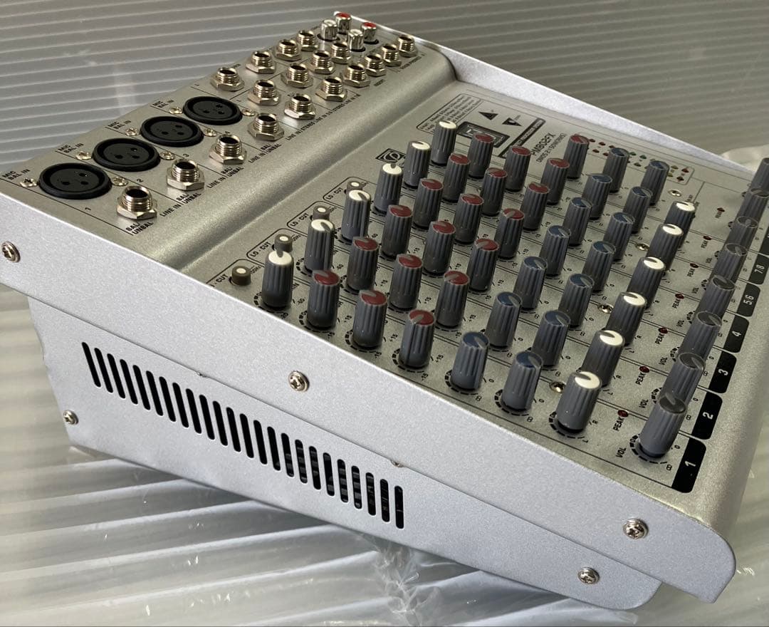 美品PM802FX パワードミキサー