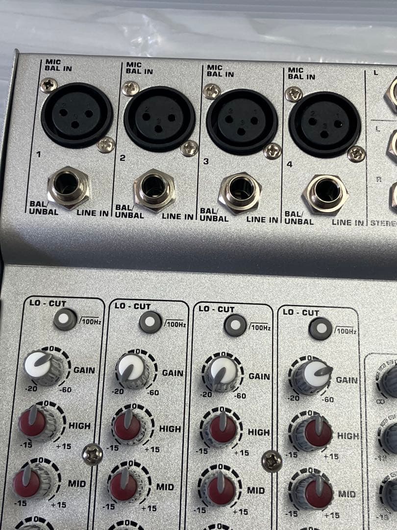 美品PM802FX パワードミキサー