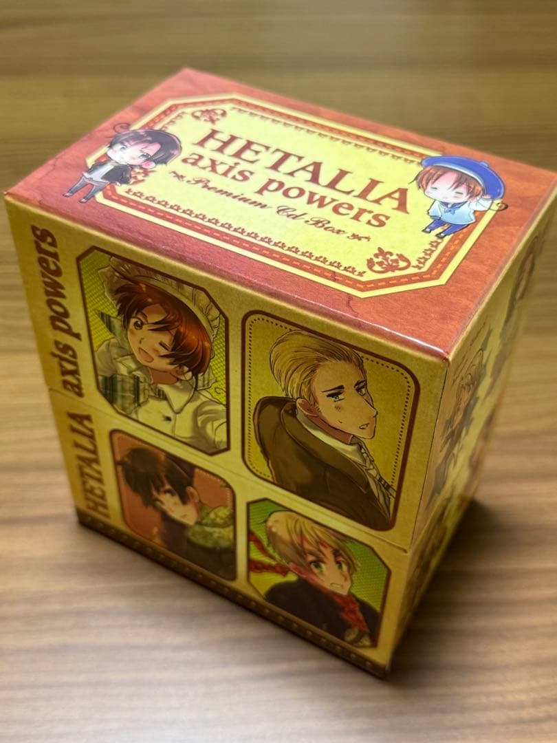 「ヘタリア Axis Powers」キャラクターCD Vol.1～8 Box付き