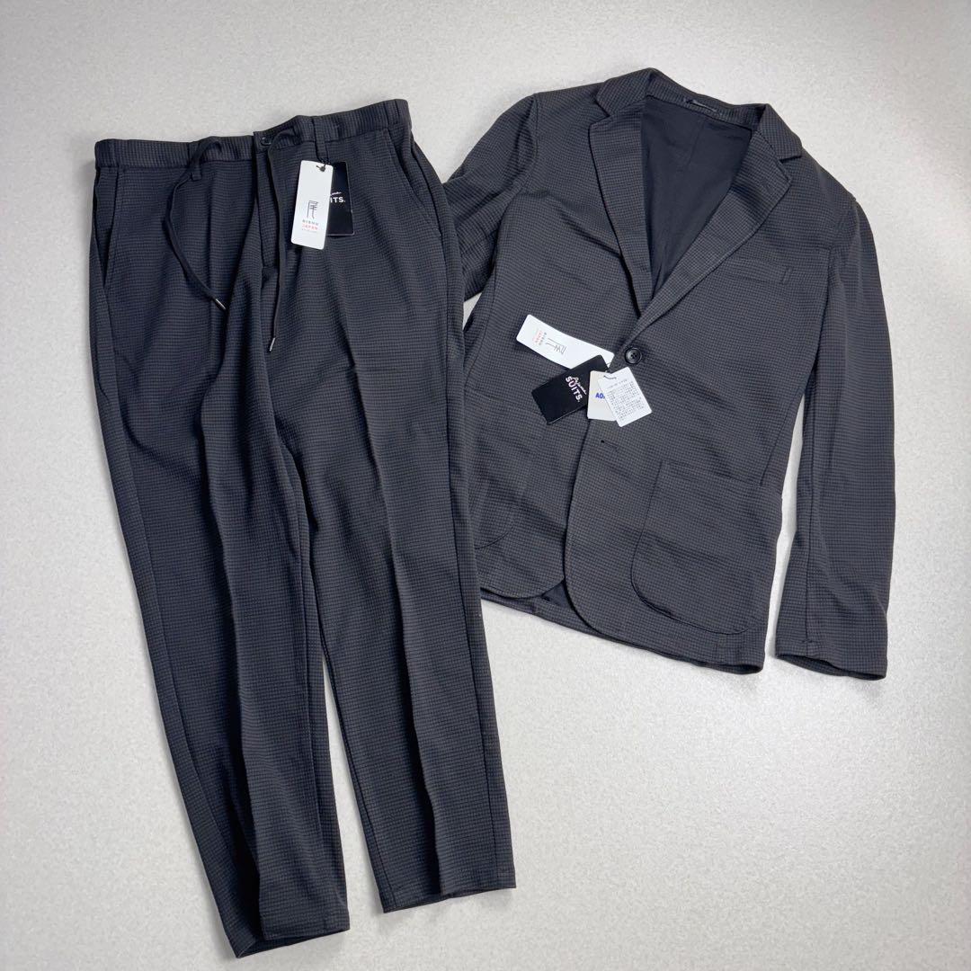 新品タグ付 AOKI パジャマスーツプレミアム BISHU尾州 Ｌ