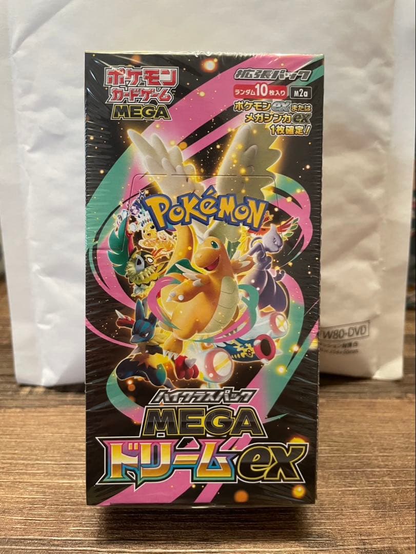 ポケモンカード MEGAドリームex シュリンク付き 未開封box