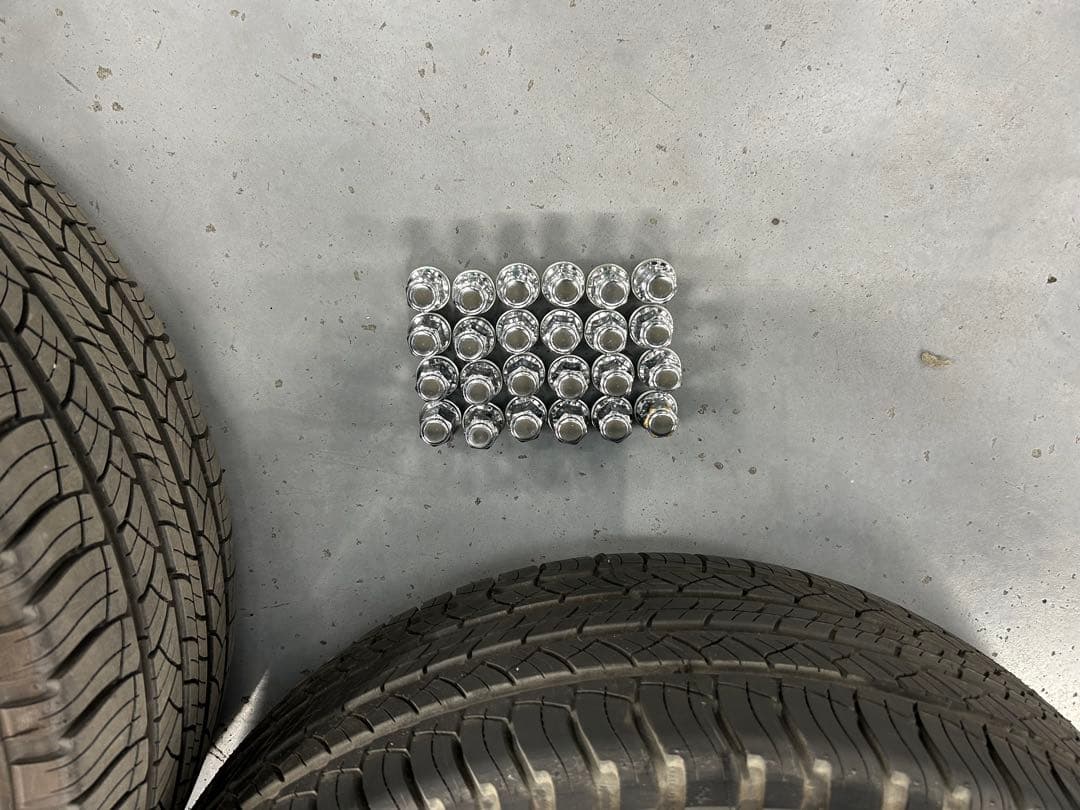 手渡し限定！150後期プラドのブラックエデションタイヤホイール(5本！)