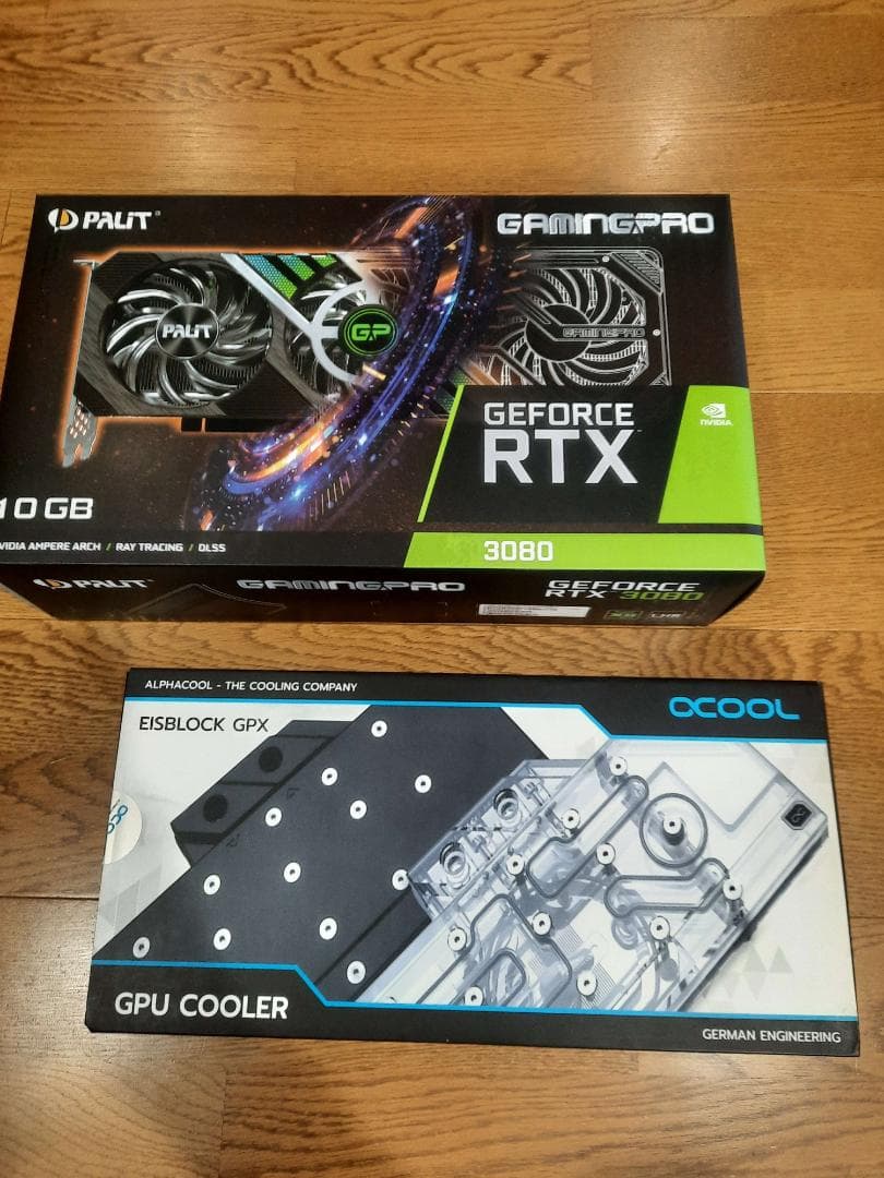 Palit RTX 3080 GamingPro 10GB 【水枕付き】