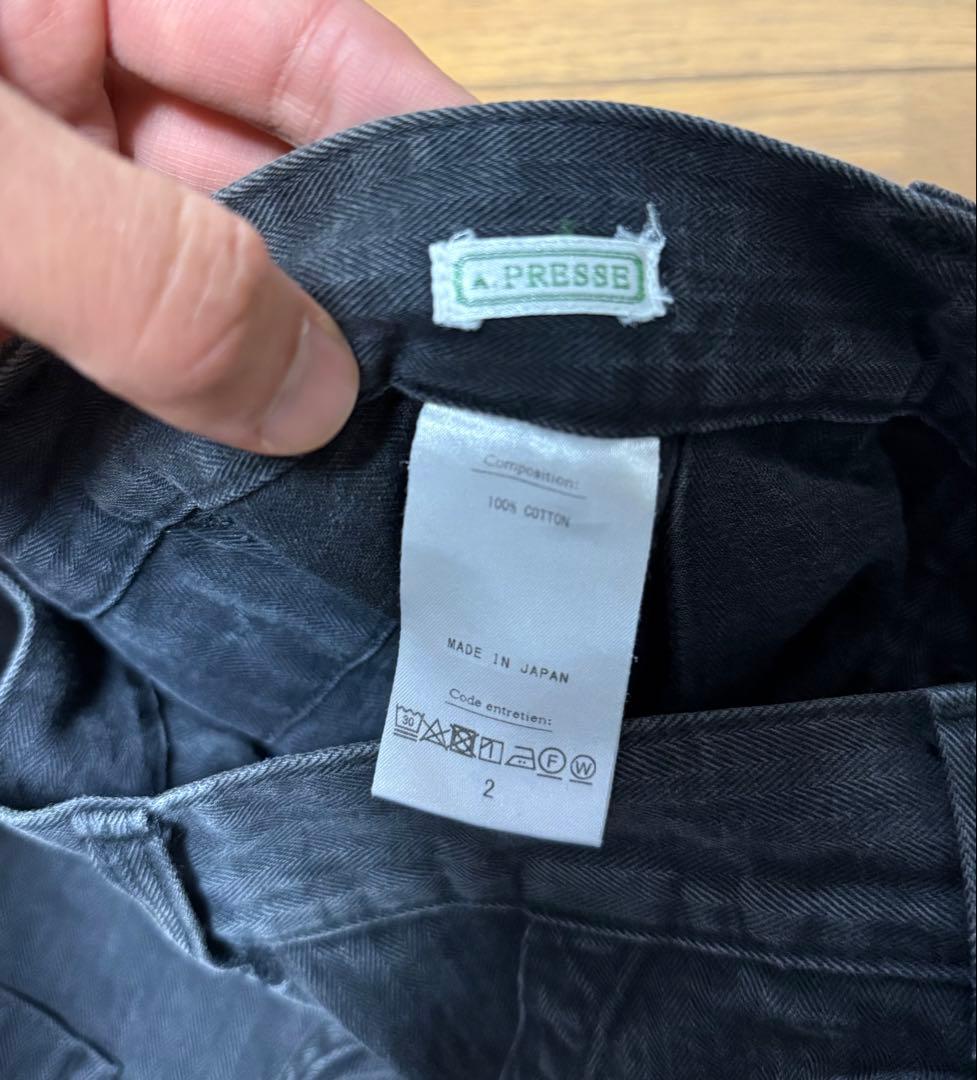 A.PRESSE USAF Hemmed Bottoms サイズ 2