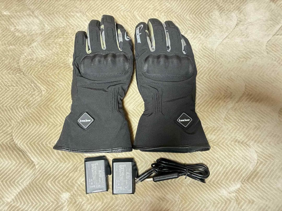 ★Kaedear (カエディア) 電熱グローブ　バッテリー付属　Mサイズ★