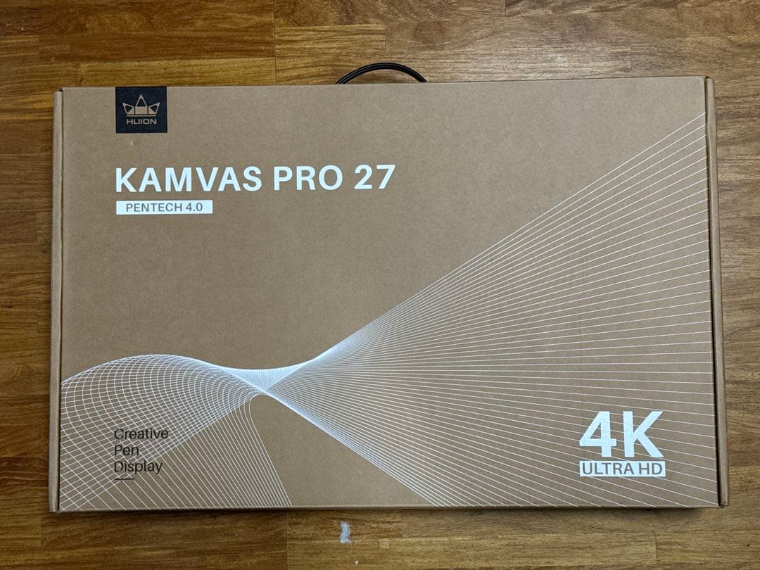 Huion KAMVAS PRO 27 液タブ 4K ULTRA HD