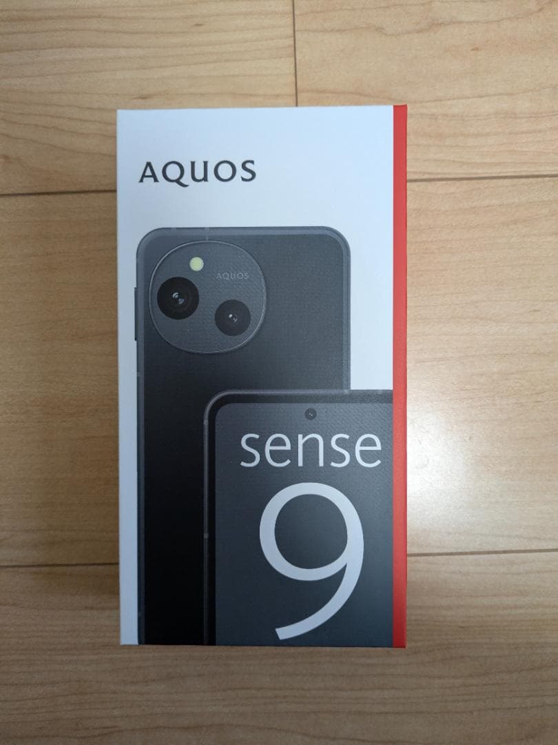 AQUOS sense 9 ブラック8GB/256GB スマホ