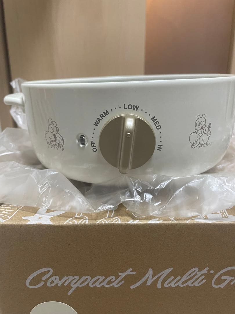 激レア　Bruno ブルーノ　マルチグリルポット　BT21モデル