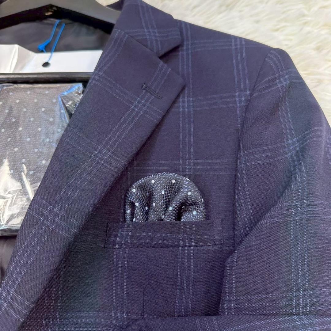 ワンダーファクトリー 3ピーススーツ 170サイズ 5点セット 卒業式 男の子