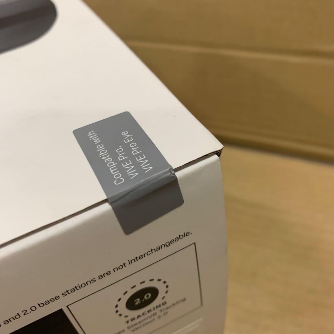 新品　HTC SteamVR VIVE PRO Base Station 2.0