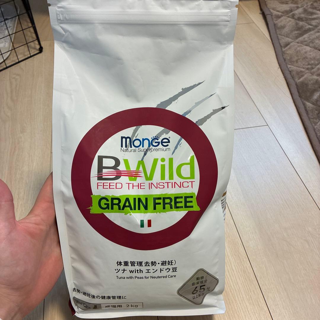 よっちゃん【2kg×4袋】Monge B Wild Grain Free