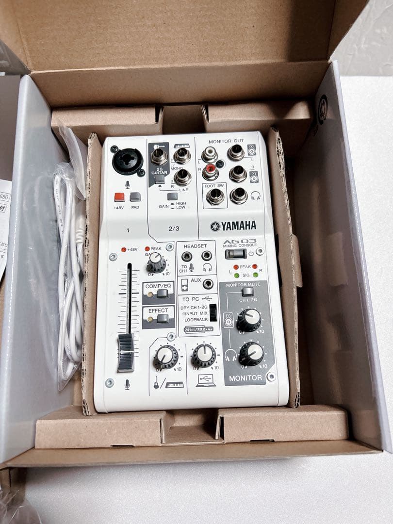YAMAHA AG03 オーディオインターフェース ミキサー 動作良好