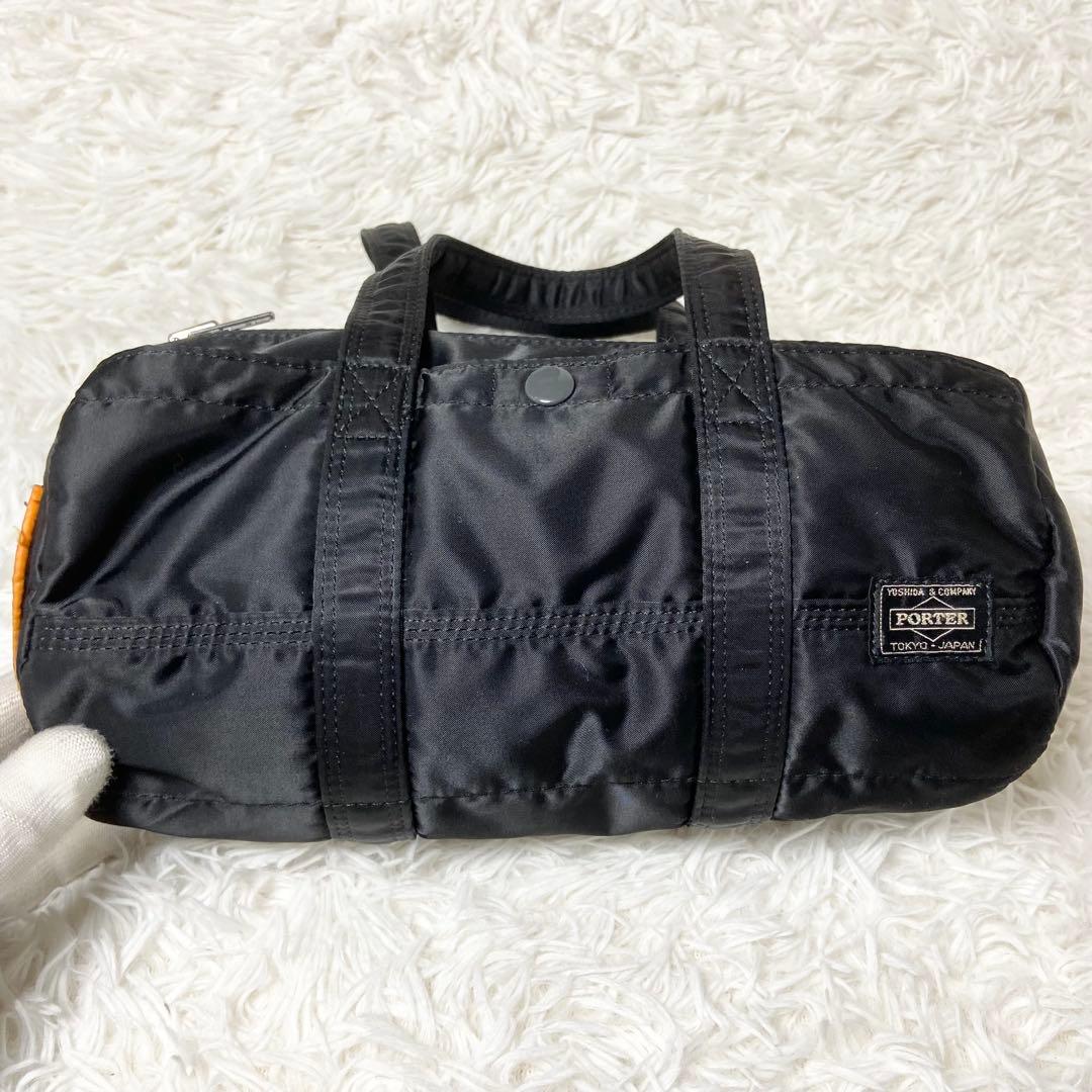 未使用級 ポーター タンカー ダッフル ミニボストンバッグ Sサイズ ブラック