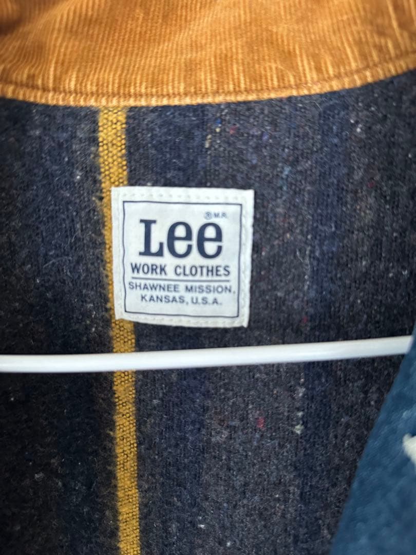 Lee デニムカバーオール コーデュロイ襟