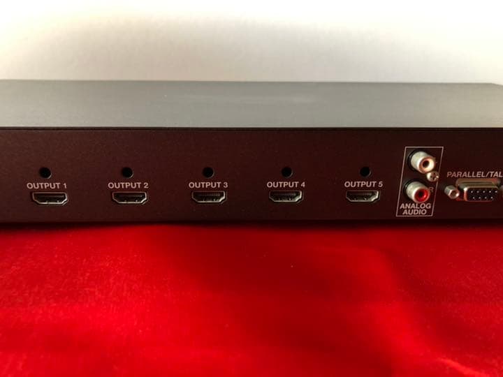 VAC-5002HDMI-A HDMI信号2入力切換機能付HDMI5分配器③