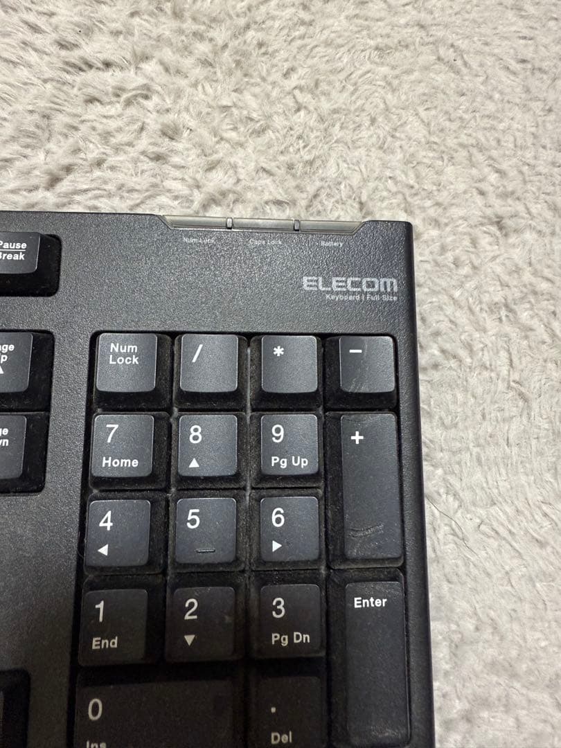 キーボード＋Microsoft マウス＋USBハブ 3点セット 動作確認済み