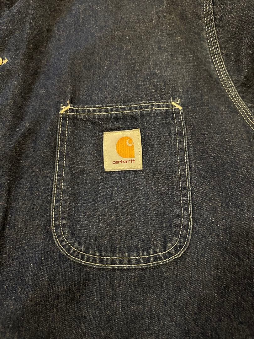 Carhartt デニムカバーオールライニング USA製80s 8LC 44