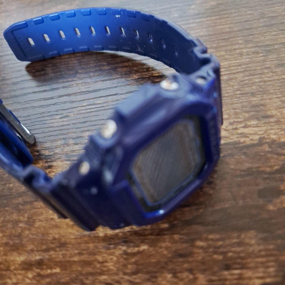 CASIO G-SHOCK ネイビー ソーラー腕時計