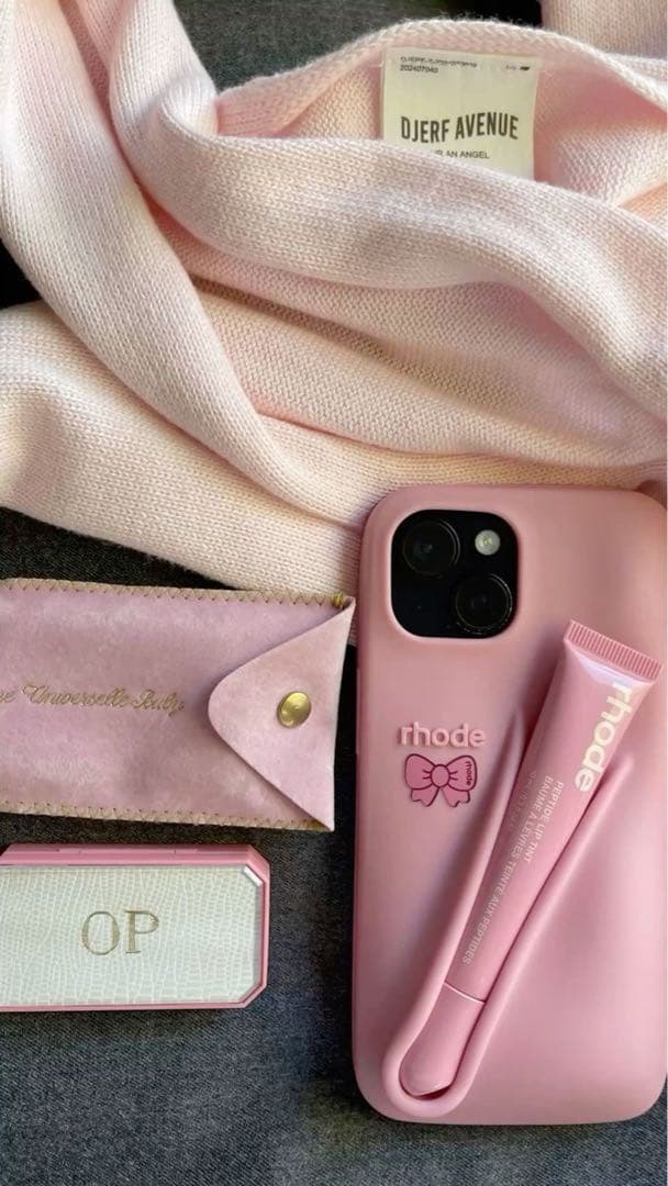 【ぴぴぴぴ】rhode ribbonケースリップ付き