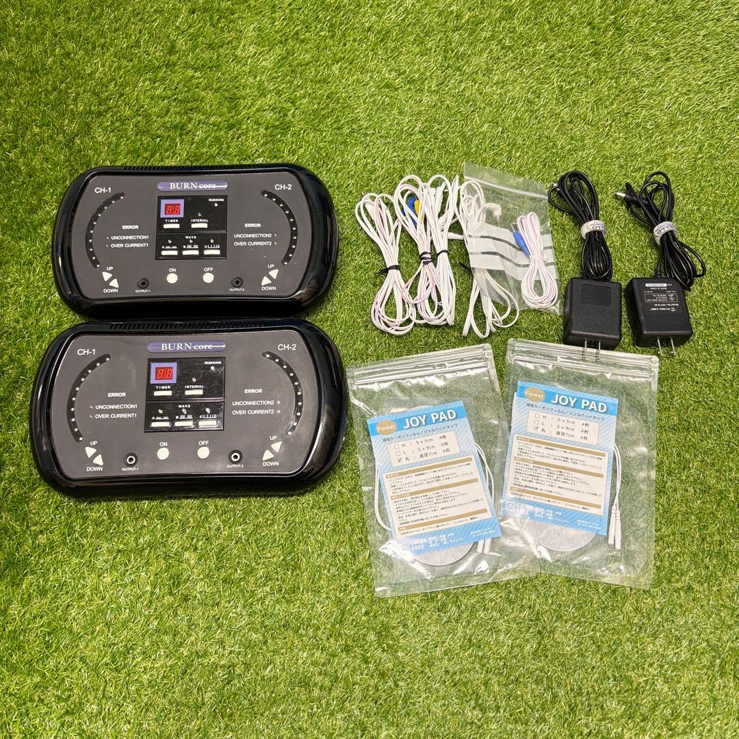 美品 複合高周波マシン JOYトレ EMS バーンコア 楽トレ