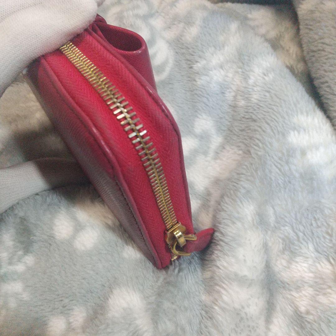 PRADA サフィアーノラウンドファスナー 長財布 リボン付き