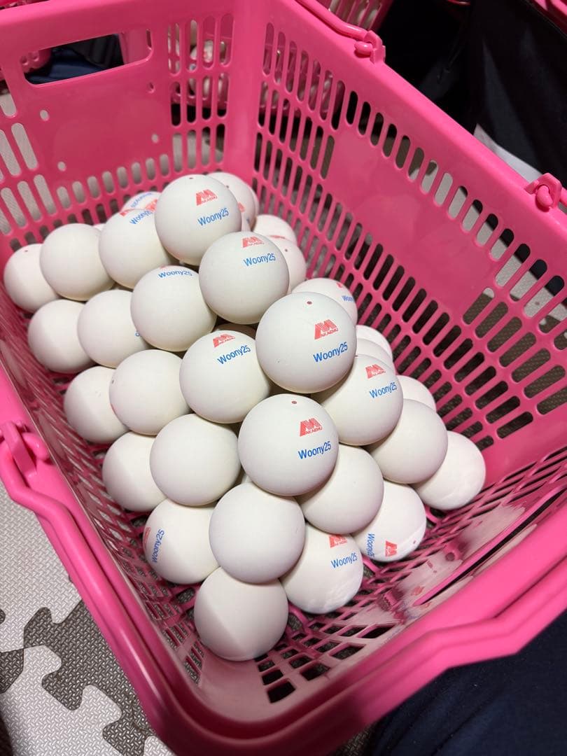 ニック　ソフトテニスボール　アカエム　112球【公認球】