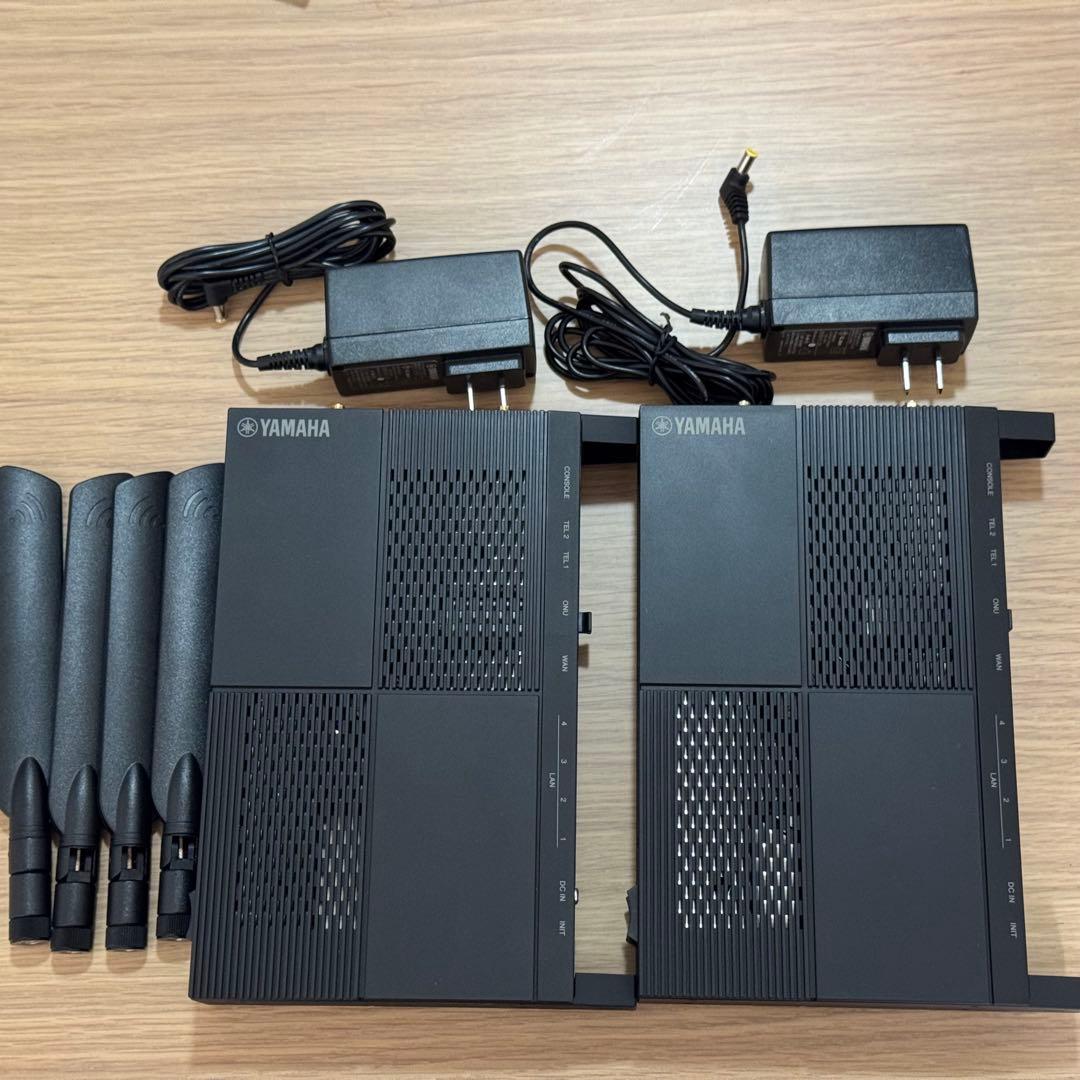 YAMAHA NVR700W VoIPルーター LTE VPN対応（2台セット）