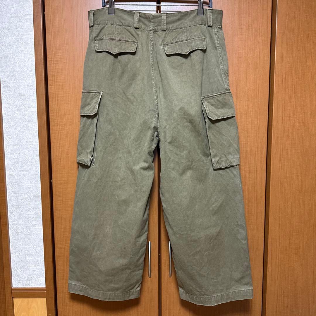 【SALE】【希少】50s フランス軍 M47 パンツ 移行期型