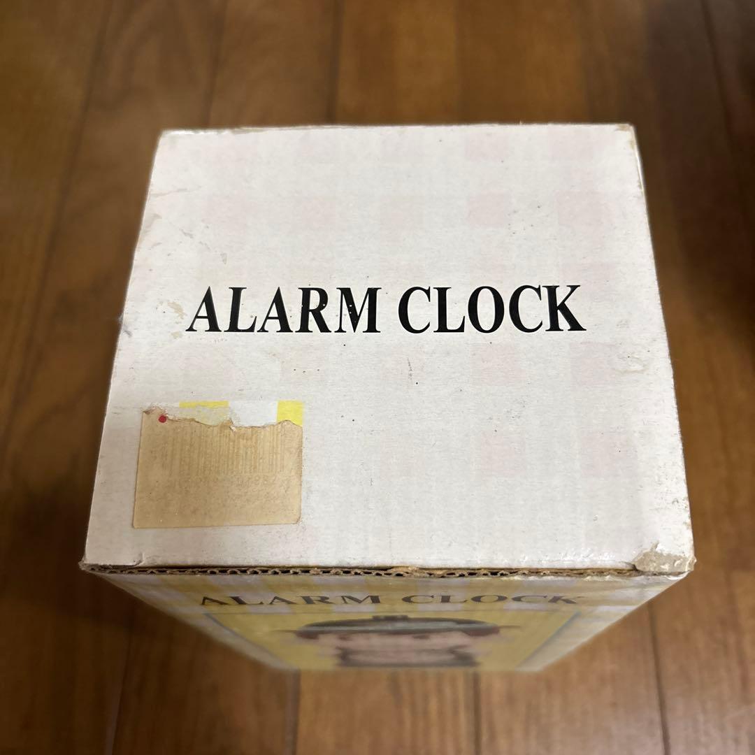 ぺこちゃん目覚まし時計　レトロ