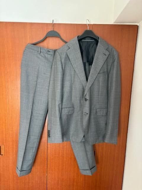 TAGLIATORE SUPER100'S スーツ ジャケット パンツ 52