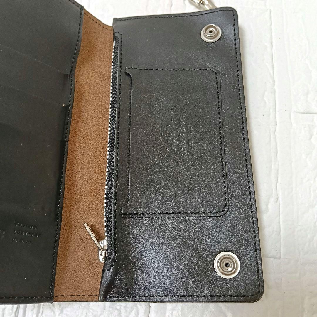 Schott 長財布 PERFECT WALLET HORWEEN 牛革 箱付