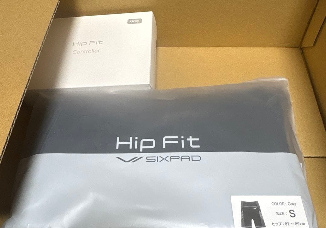シックスパッド　Hip Fit Sサイズグレー