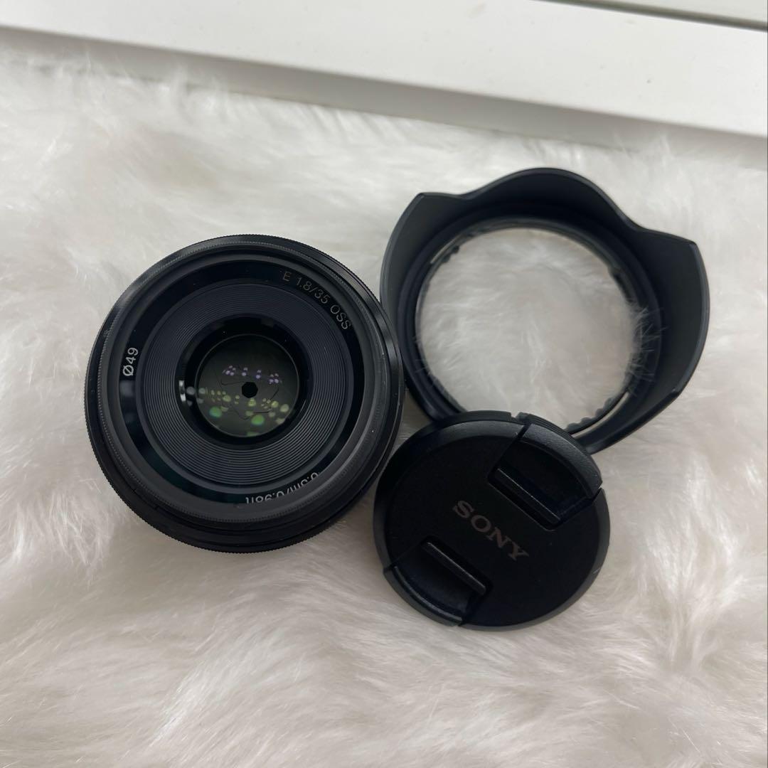 E 35mm F1.8 OSS SEL35F18 (レンズプロテクター付)