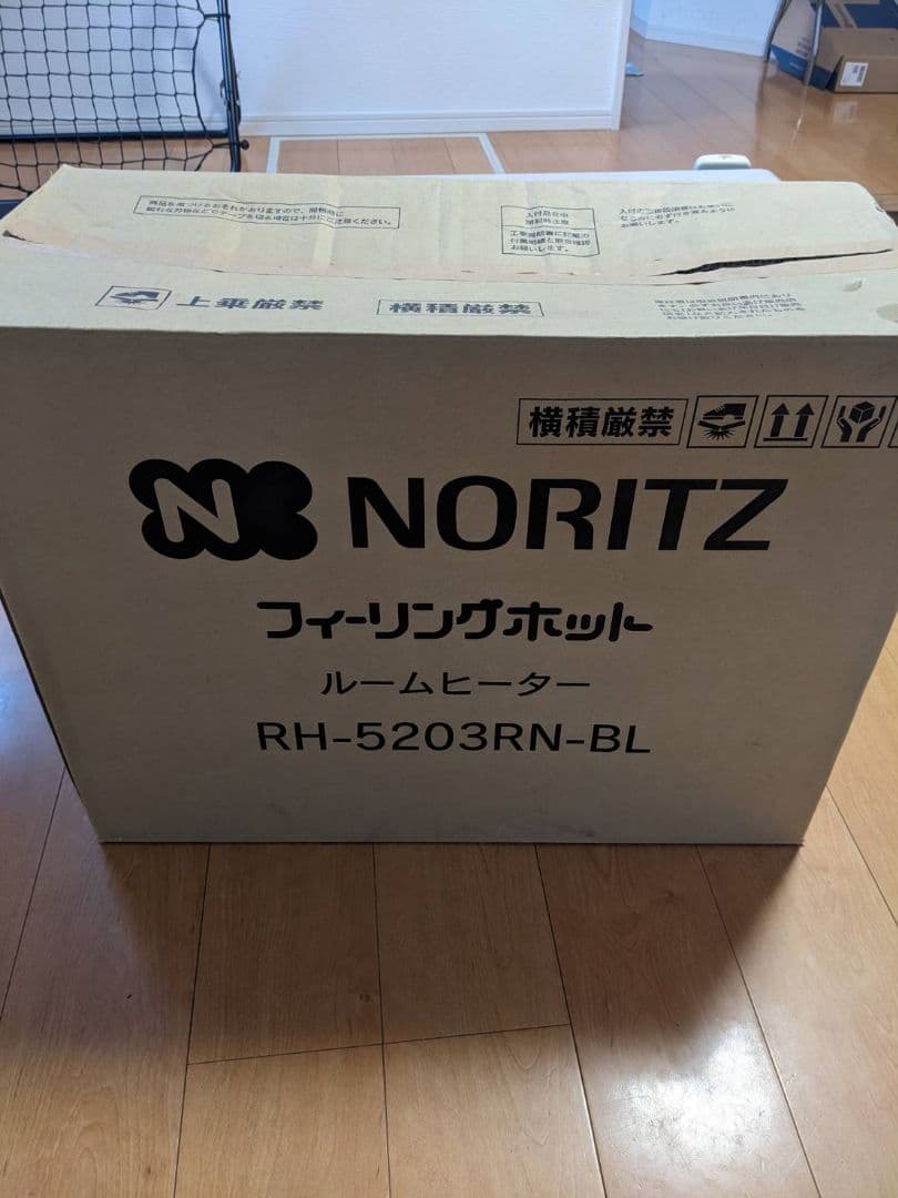 NORITZ 温水ファンヒーター RH-5203RN-BL