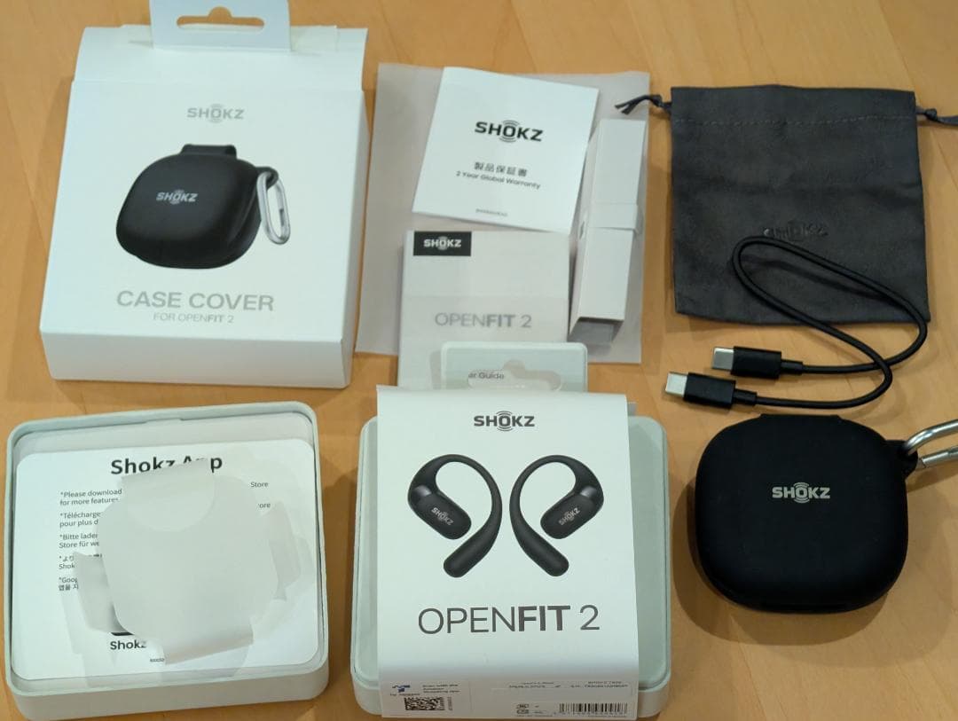 【美品】Shokz OpenFit 2 SKZ-SP-000154