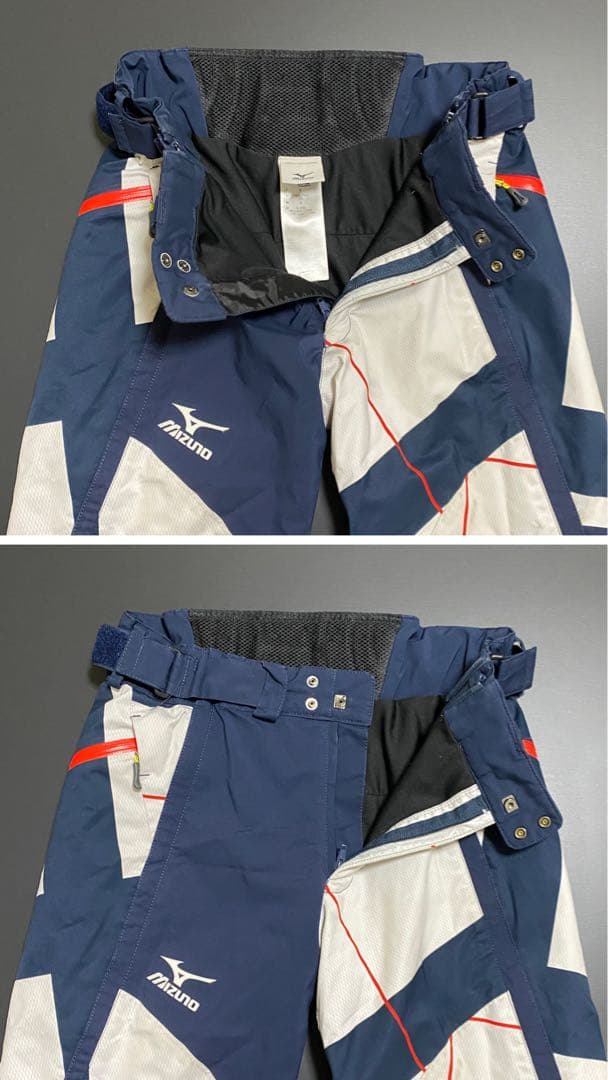 竹*幸様 MIZUNO スキー RACING TEAM 上下セット ネイビー メ