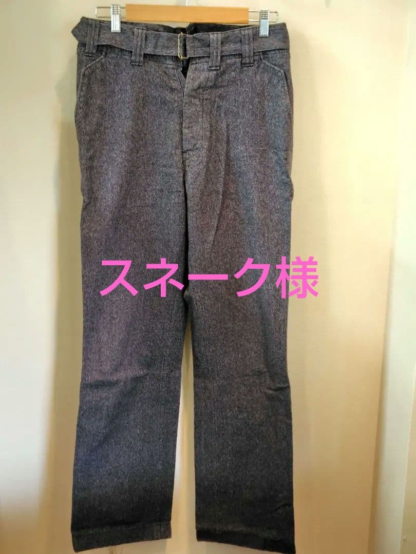 ジャンゴアトゥール tanker work s/p trousers