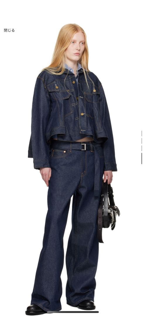 限定値下げ！sacai サカイ LEVI’S リーバイス デニムジャケット