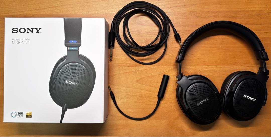 【美品】【おまけつき】SONY MDR-MV1