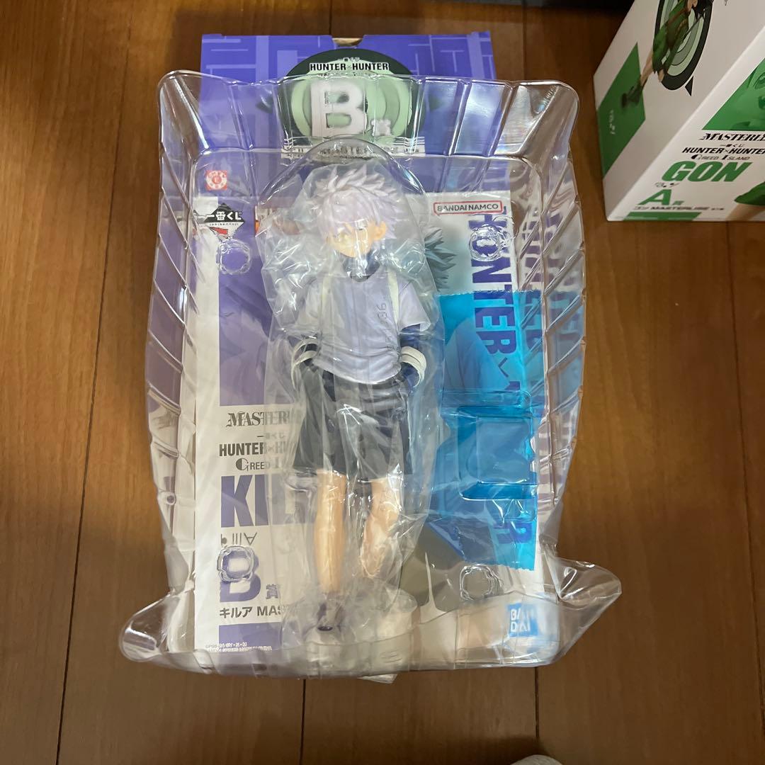 一番くじハンターハンター　A賞ゴン　B賞キルア